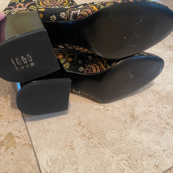 NWOT STUNNING floral brocade boots by Dries Van Noten! - Picture 7 of 10